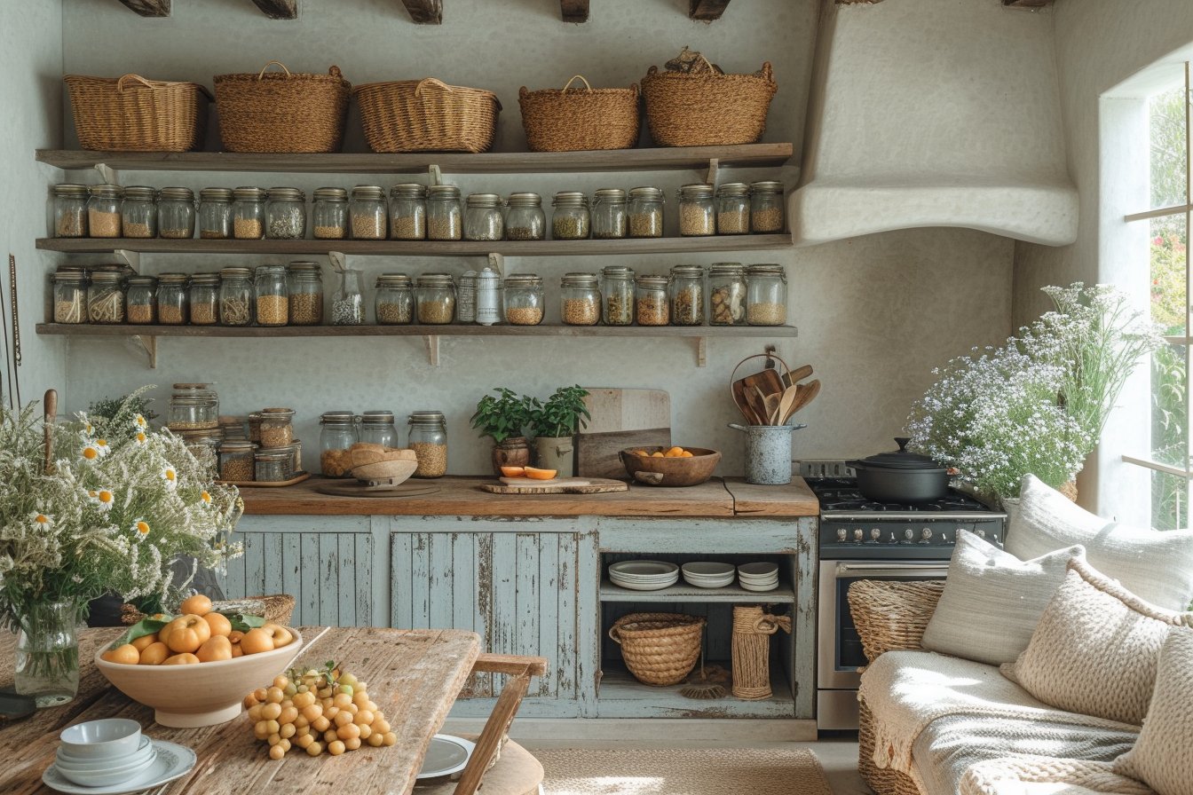 Décoration champêtre : Créez une atmosphère rustique et chaleureuse dans votre cuisine