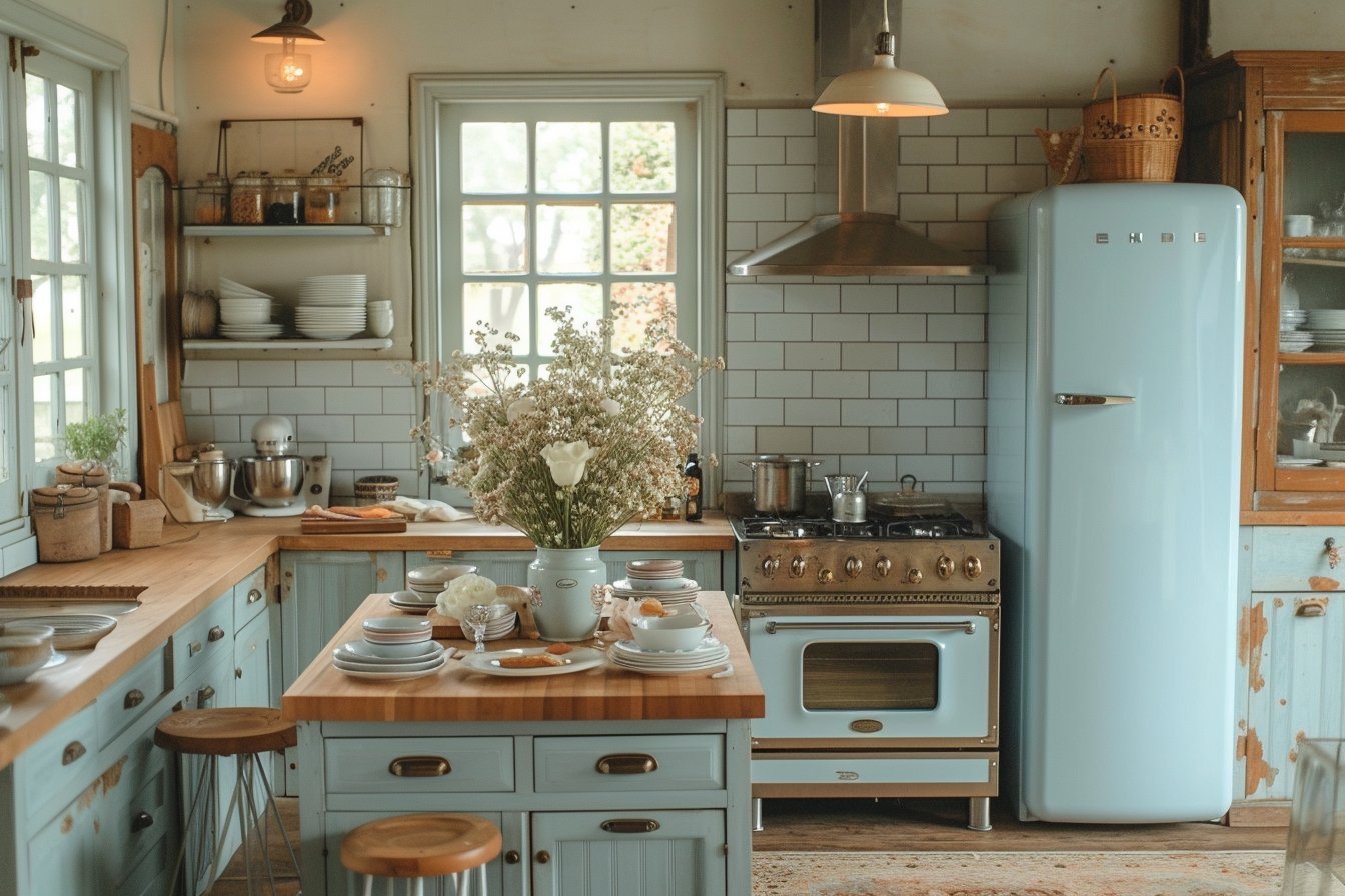 Transformez votre cuisine avec une décoration vintage