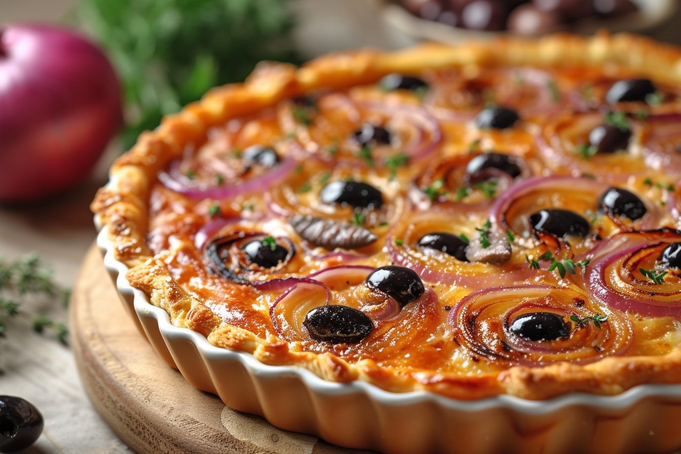La délicieuse Pissaladière niçoise : une recette salée authentique