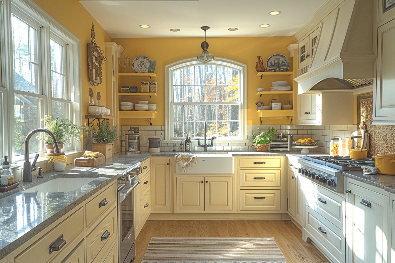 Décoration cuisine : choisir une couleur pour une ambiance agréable