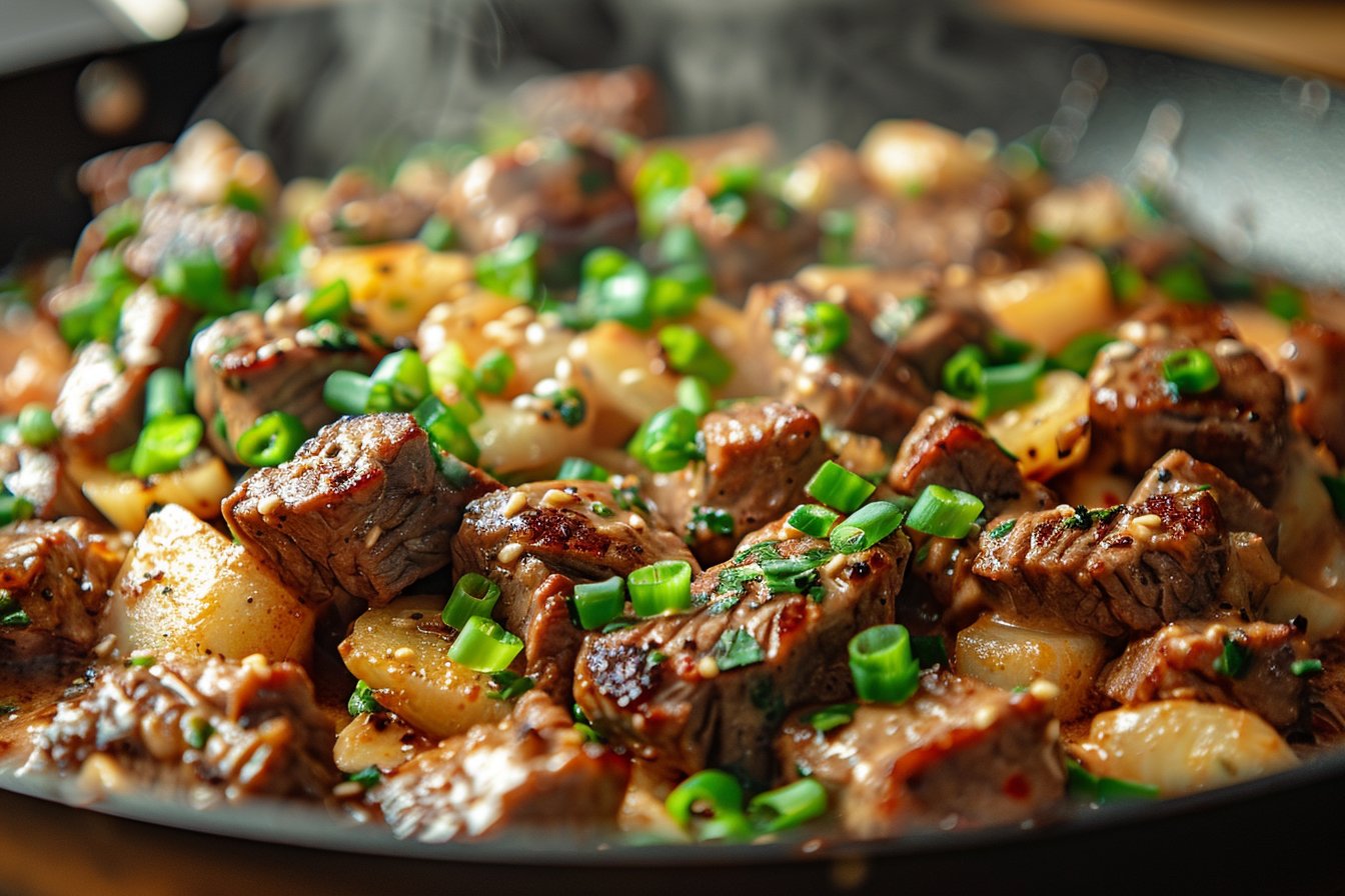 Recette du boeuf stroganoff au gingembre : une explosion de saveurs